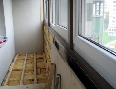 Ремонтируем пол на балконе