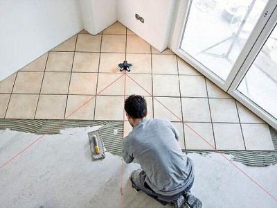 Укладка плитки